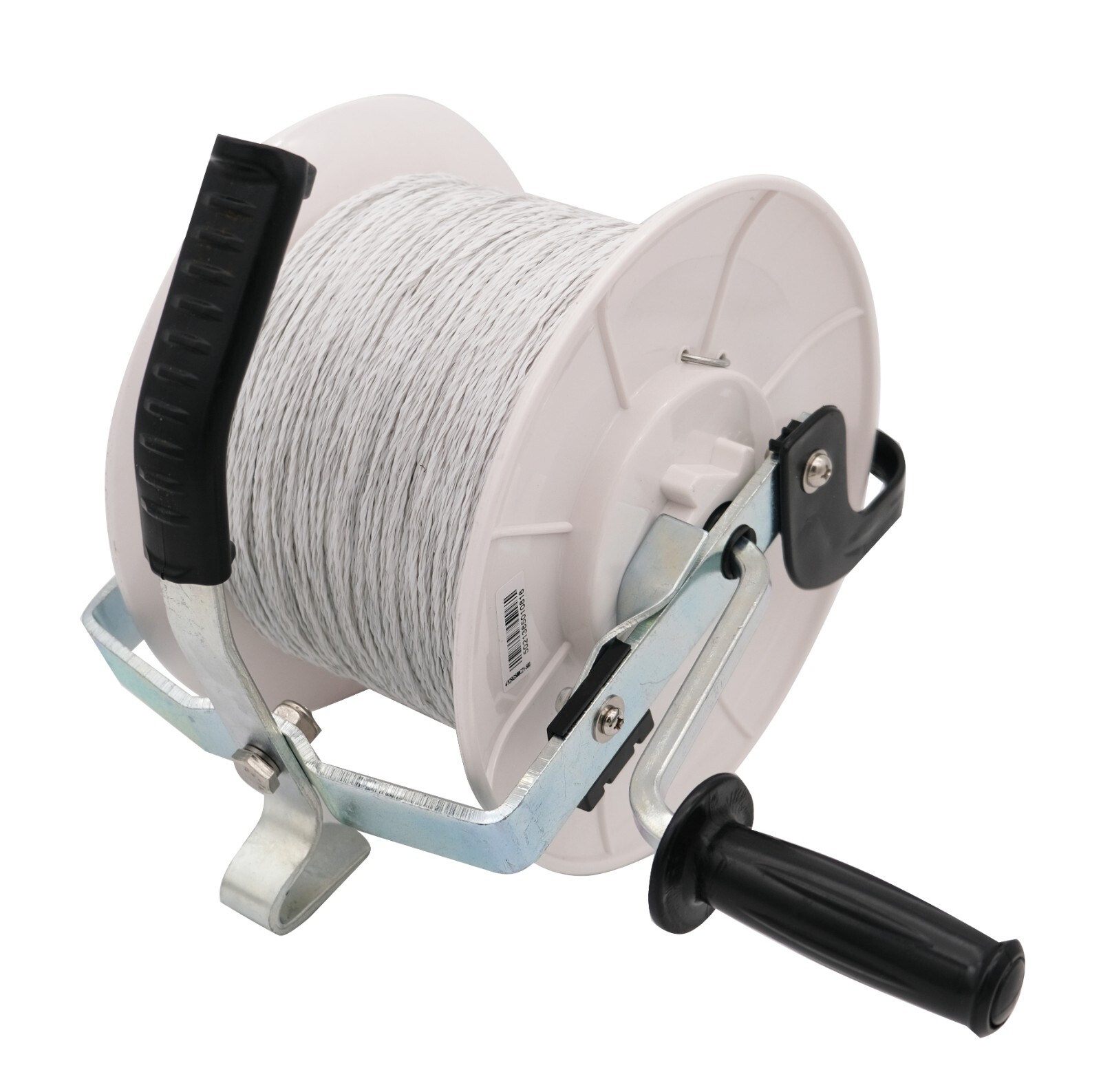 Electric Fence 3:1 Geared Reel With 500m 4 Strand White Paddock ...