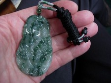 Burmese stripy jade buddha pendant eBay U.K. seller for 20 years +