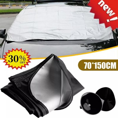 Car Windshield  Protect Cover Aluminium Film Ice Frost Sun ProtectorD