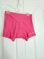 Souke Sports Size Large Women's Hot Pink Padded Cycling Bike Shorts 