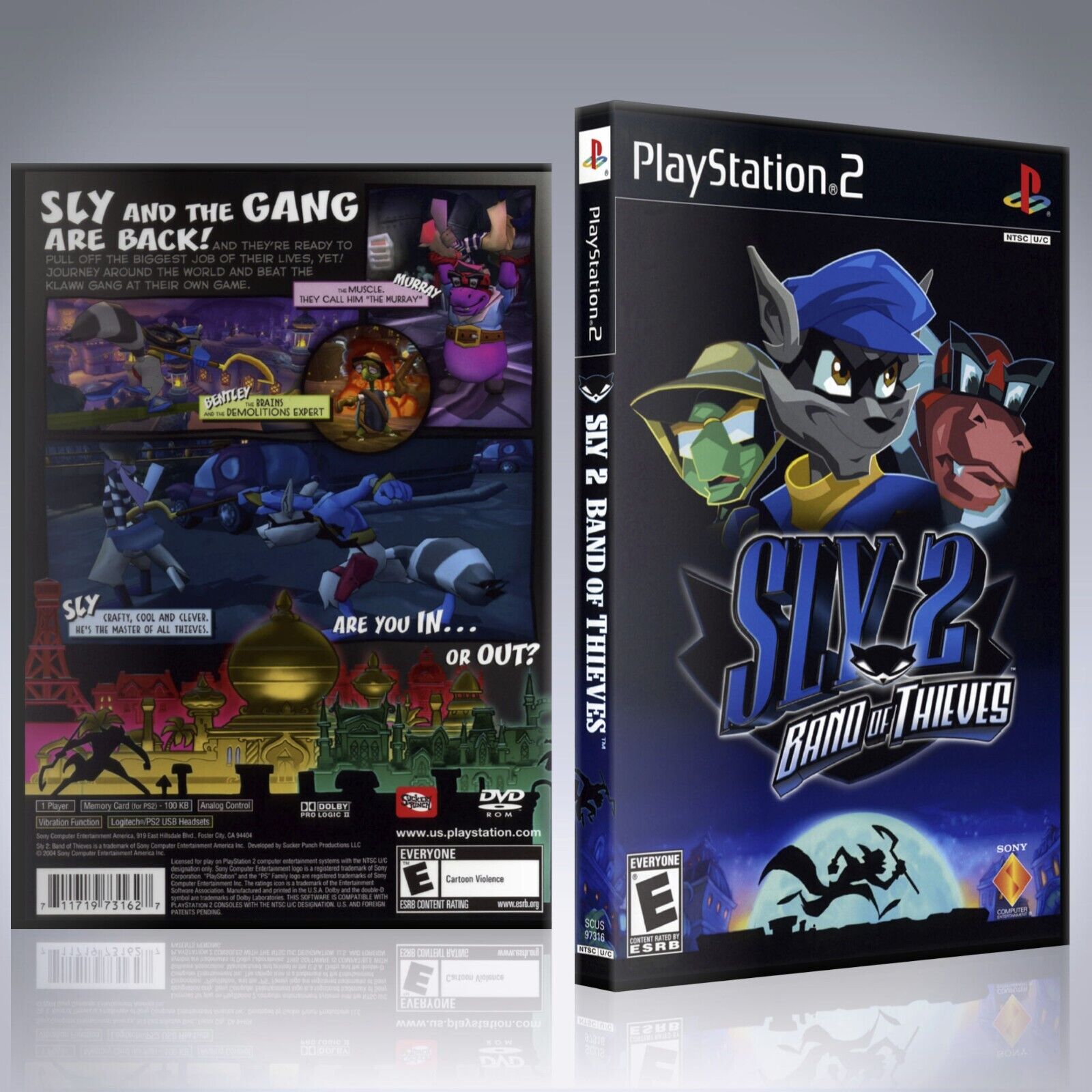 Sly 2: Band of Thieves (2004) by Sucker Punch Productions PS2 game