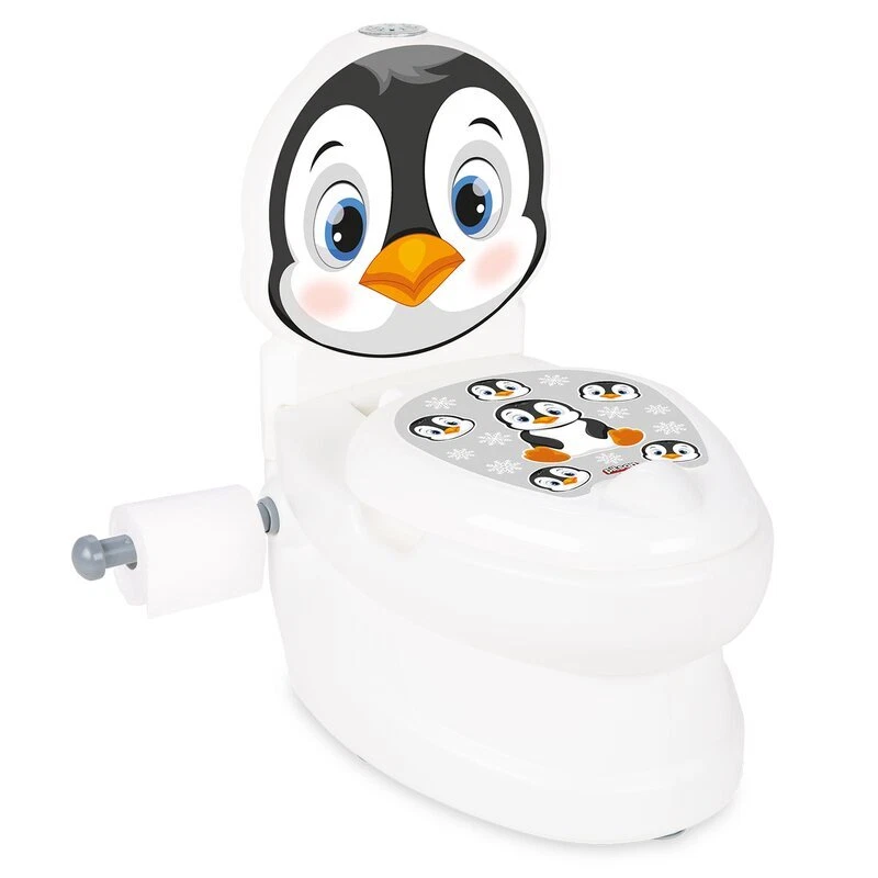 WC Potty Töpfchen Pinguin Toilette pädagogisches Töpfchen Toilettentrainer WC - Bild 1 von 1