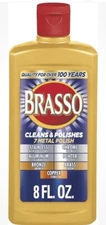 BRASSO Multi-Purpose Metal Polish, 8 oz