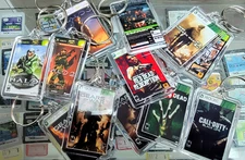 Xbox 360 Game Art Video Game Keychain | Chain | Hanger | Pendent (Front & Back)