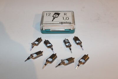 8 Rotring Pelikan Graphos Federn Kalligrafie 12 R 1,0 neuwertig
