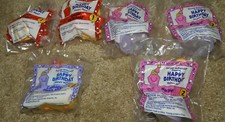McDonald's Toys - Happy Birthday Collection - November 1994 - Six total pieces
