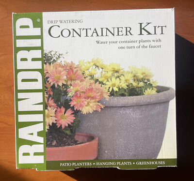 NEW RainDrip Container Kits for Drip Watering Easy Hook-up to Faucet