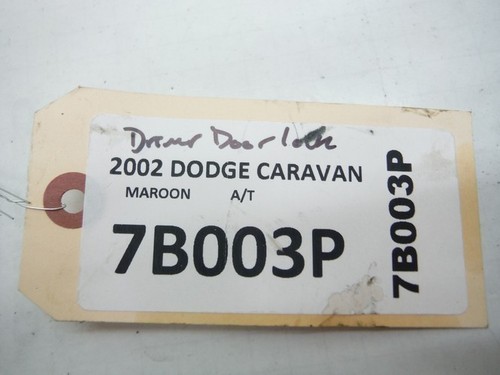 2002 DODGE CARAVAN A/T DRIVER LEFT DOOR LOCK SWITCH OEM 2001 2003 - Picture 9 of 9