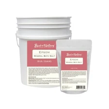 Epsom Salt - Pure and Natural Mineral Soak - Relaxing - Revitalizing - Self Care