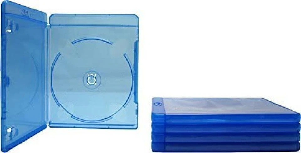 SQUARE DEAL RECORDINGS & SUPPLIES (5 pezzi, custodie) Custodie Blu-Ray BluRay - 1 alloggio per disco - 12 mm -
