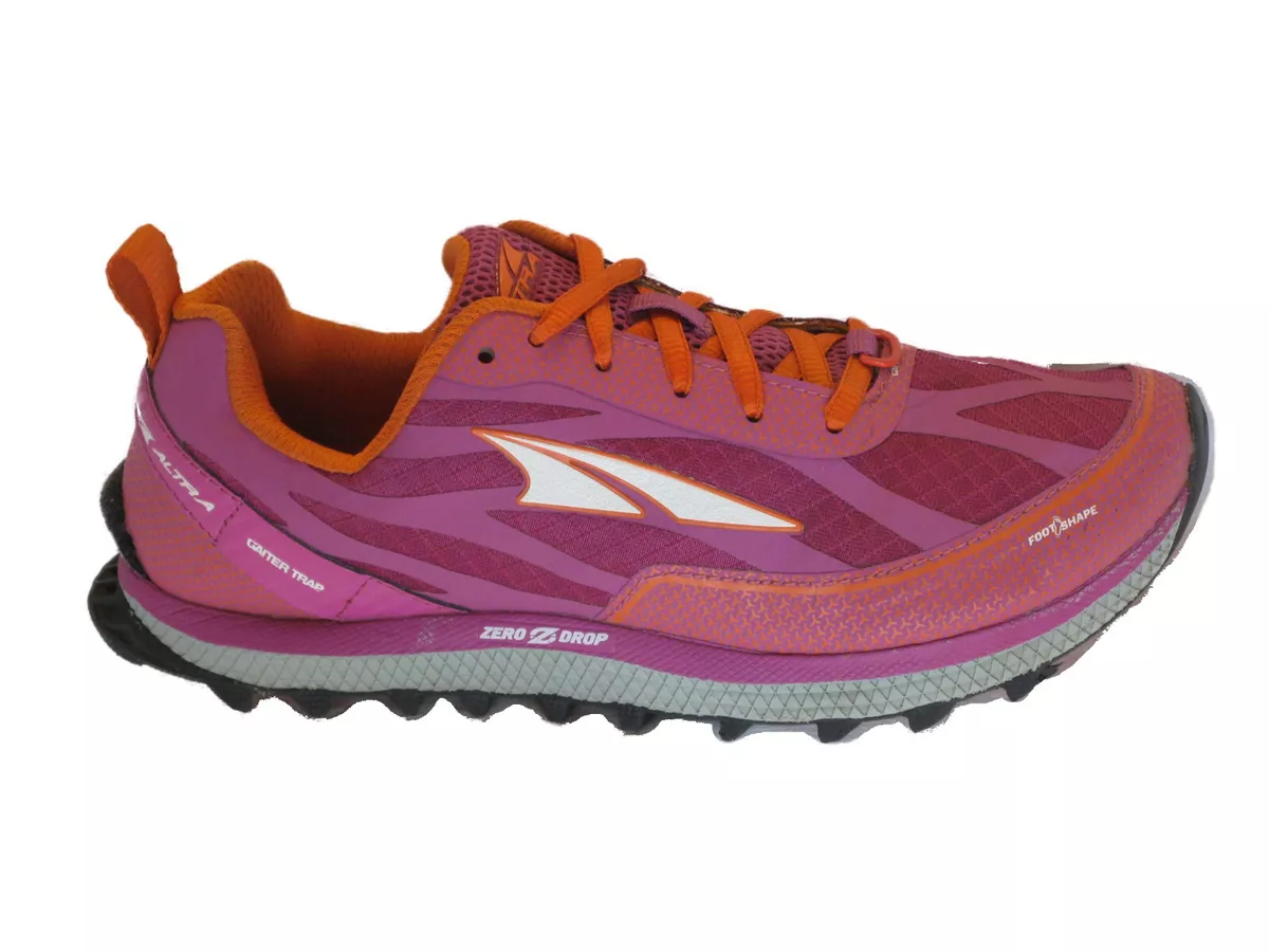 Altra Superior 3.5 Trail Running Shoes Womens Sz 6.5 EUR 37.5 Zero Drop Magenta