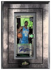 2003-04 Topps Rookie Matrix Mini Autographs #RG Reece Gaines F Autograph 