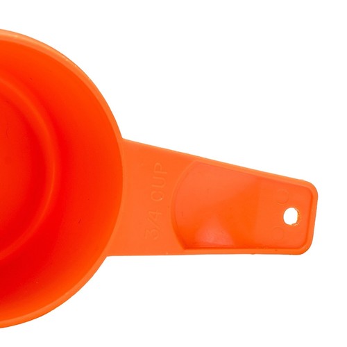 Tupperware 3/4 Tasse Messlöffel fett orange Vintage Ersatzküche 762 - Bild 4 von 7