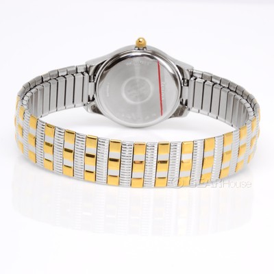 CARAVELLE by BULOVA Womens Two Tone Watch, Stretch Band  display picture 3