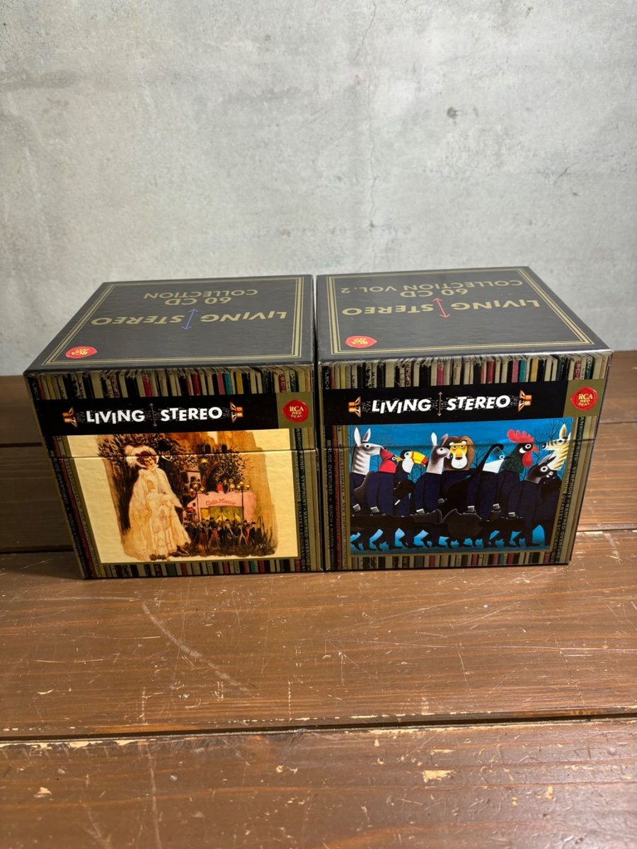 Living Stereo 60CD Collection Vol.1&vol.2 Limited Edition Living Stereo 60CD Collection Vol.1&vol.2 Limited Edition