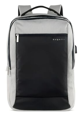 bugatti Sera Backpack Rucksack Rucksack Light Grey hellgrau Neu