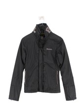 Bench Women's Coat S Black Graphic Cotton With Polyester Anorak