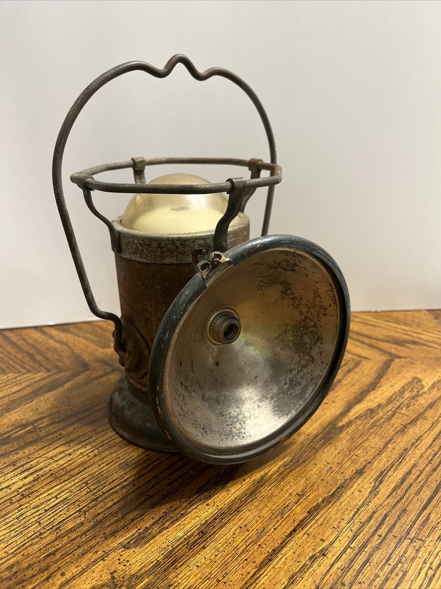 VTG Made In USA Delta Electric Powerlite Lantern Railroad Coal