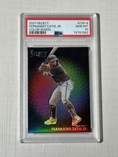 2021 Panini Select Fernando Tatis Jr Color Wheel CASE HIT Padres CW-6 PSA 10