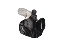 Pusat Holster Leather Belt Holster OWB 2 inch for  Revolver Taurus Model 85