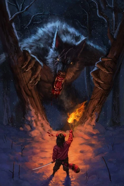 Little Red Ronin Aaron Bartling Art FMC Exclusive