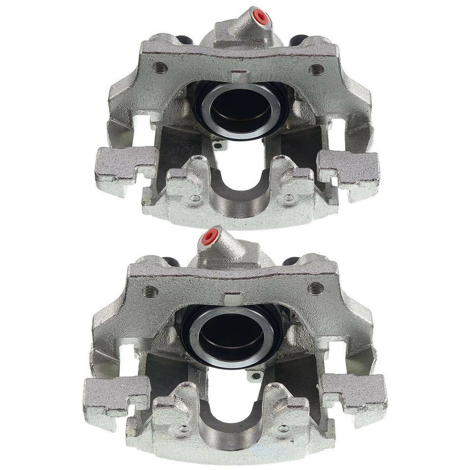 Par de pinzas de freno delanteras con soporte para Mercedes-Benz E320 E350 4Matic AWD Foto 2 de 4