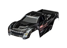 Traxxas Painted Body Mini Maxx Black Clipless Tra10711blk Traxxas Painted Body Mini Maxx Black Clipless Tra10711blk