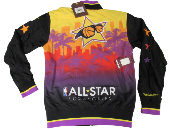 mitchell&ness NBA ALL STAR 2004 ジャケット 2004 NBA All Star Game Los Angeles Mens Mitchell & Ness