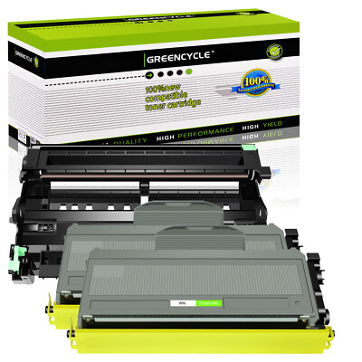 2 TN360 Toner + 1 DR360 Drum Fit for Brother HL-2150N MFC-7440N MFC-7840N TN330