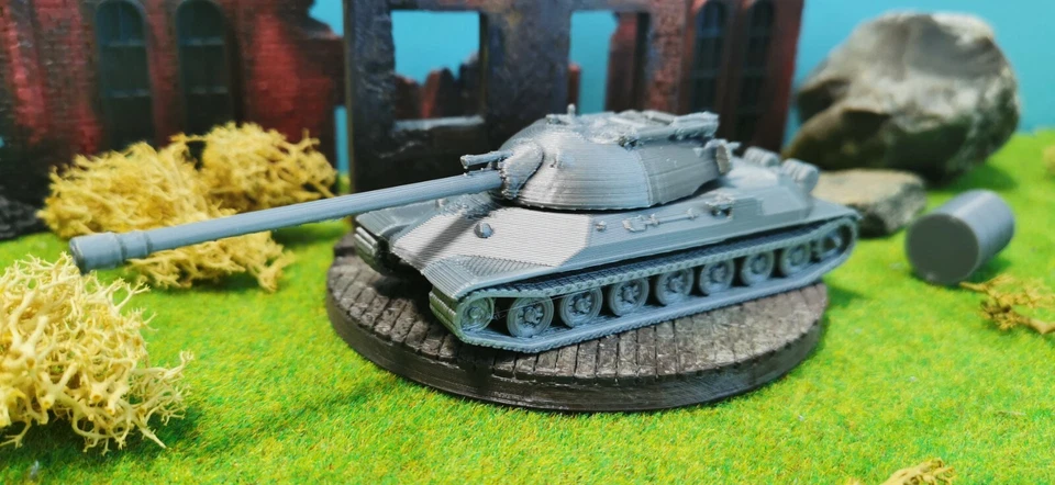 IS-7 Carro Armato Russo Pesante WOT Russia Kit 1/87 1/72 - Immagine 4 di 4