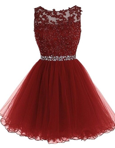OhPolly red fitted homecoming dress | eBay