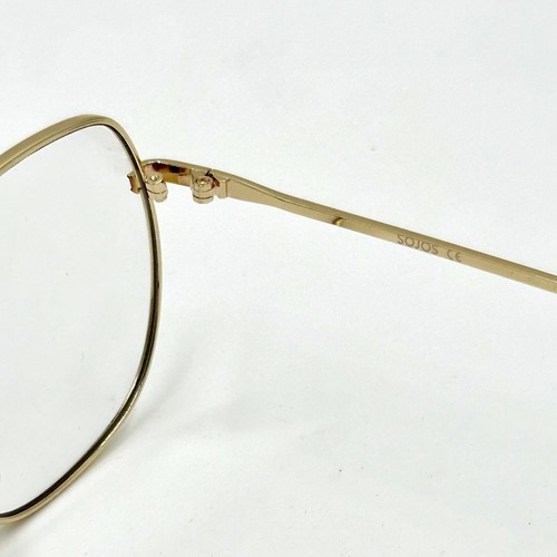 NUOVI occhiali SOJOS look retrò vintage blocco luce blu, modello SJ5122 55-17-145 - Foto 7 di 7