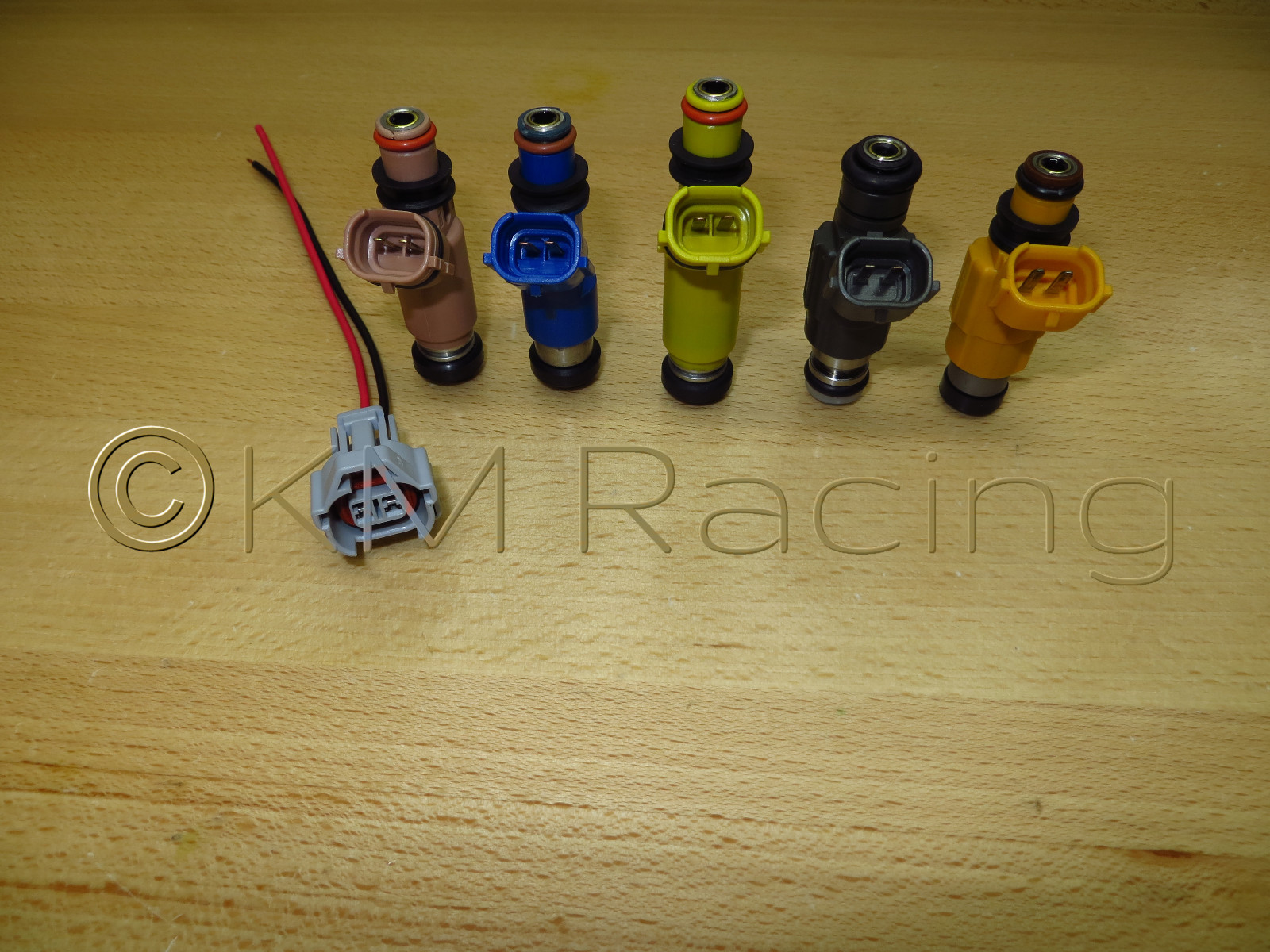 (6x) Denso Fuel Injector Connector Quick Disconnect Pigtails eBay