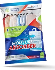 Eco Living Solutions Moisture Absorber Packets Fragrance Free Humidity Absorber