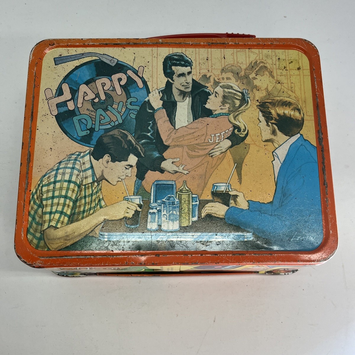 Happy Days Lunchbox Lunch Box Fonz 1976 No Thermos LB1 | eBay