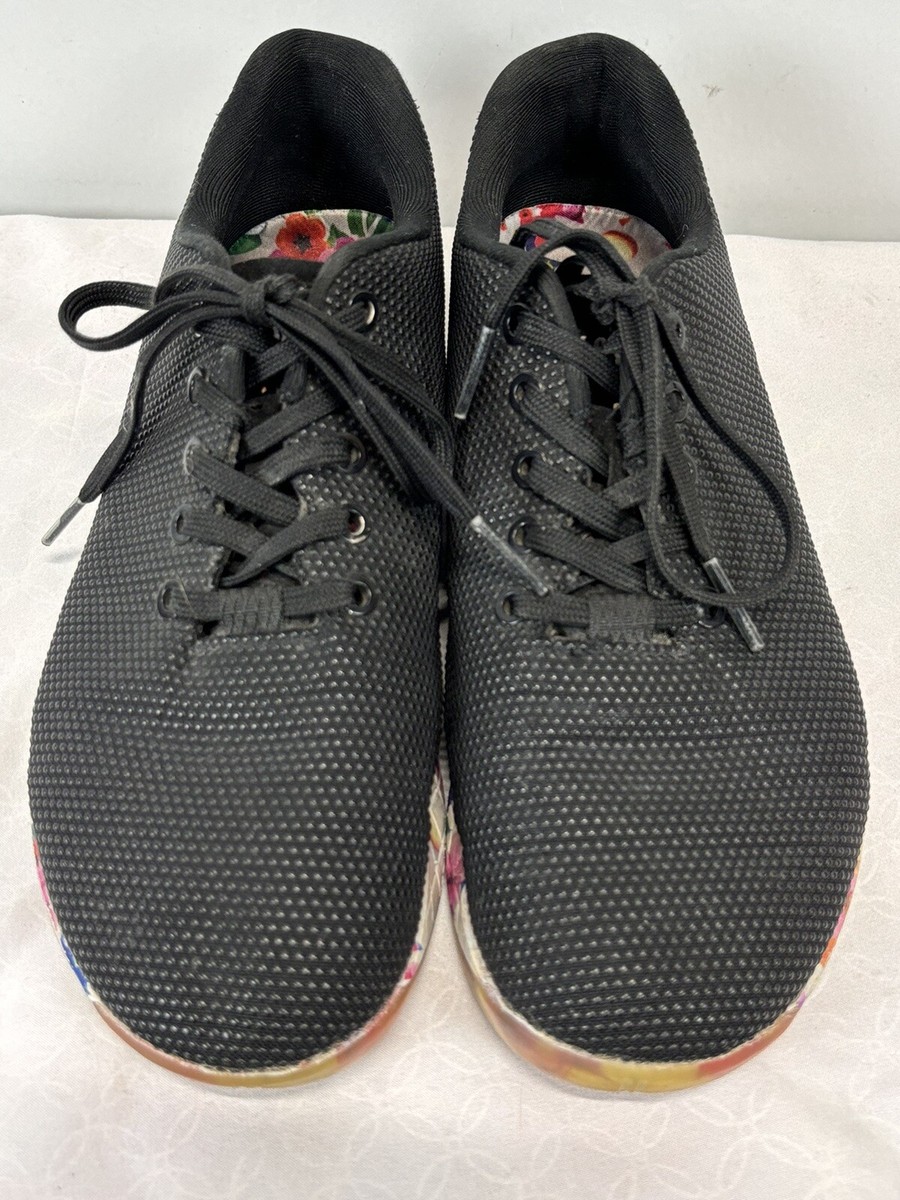 Nobull Black Impact Daisy Floral Trainer Sneakers Shoes  display picture 1