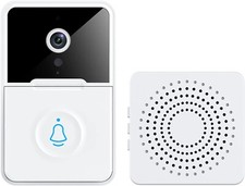 Sonnette Sans Fil Wifi Interphone Vidéo Caméra HD Vision Nocturne Moniteur Porte
