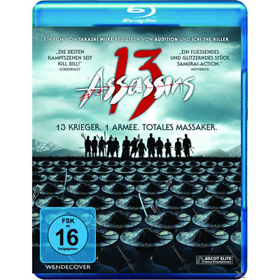 *** Blu-ray 13 ASSASSINS Assassins (Takashi Miike) ABSOLUT NEUWERTIG !!! ***