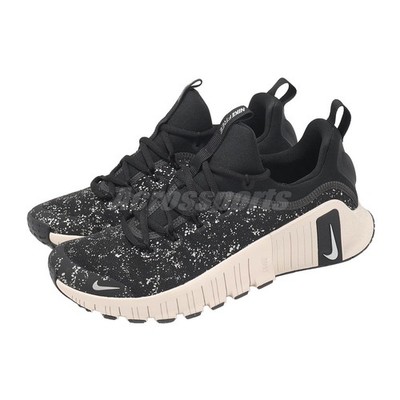 Size 6.5 - Nike Free Metcon 6 SE Black Metallic Silver W for sale