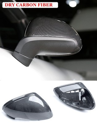 Dry Carbon Fiber Normal style mirror cover Replace For Porsche 911 991.2 17-19