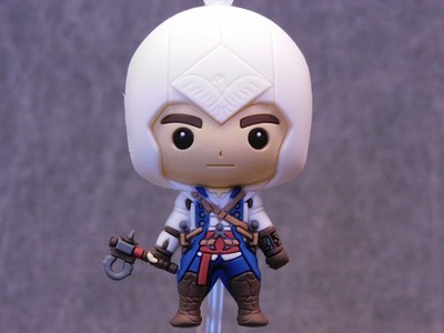 Assassin's Creed NEW * Connor Clip * Blind Bag Opened Key Chain Monogram