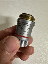 AO 1311 100/1.25 0IL PLAN ACHRO Microscope Objective Lens Made in USA