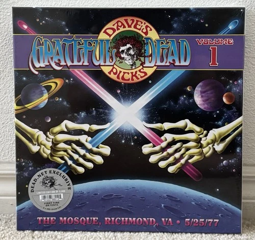 Grateful Dead Dave's Picks Volume 1 Vinyl The Mosque, Richmond, VA 5/25/77 #3202