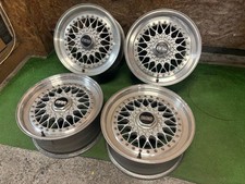 Genuine Bbs Rs003 16 4x100 25 Mesh Wheels