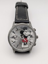 Disney Mickey Mouse Accutime Watch Japan Movt New Battery Works