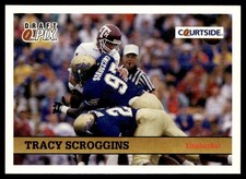 1992 Courtside Tracy Scroggins Rookie Tulsa Golden Hurricane #28