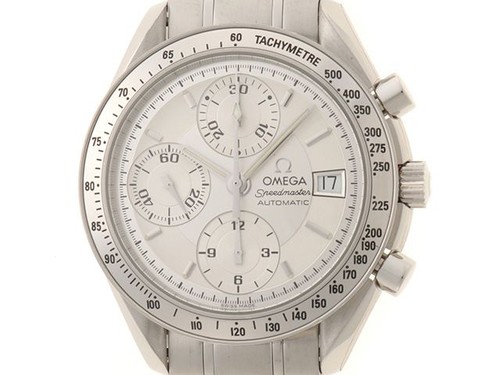 Omega Speedmaster Date 3513.30 Stainless Silver Automatic Men'...