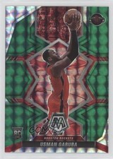 2021-22 Panini Mosaic Rookies Green Mosaic Prizm Usman Garuba #222 1ij1