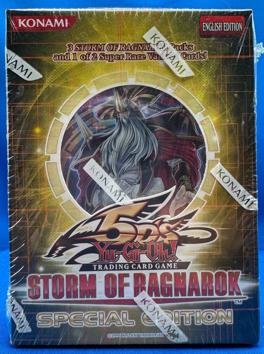Yu-Gi-Oh Storm of Ragnarok Special Edition Box 3 Packs 1 Super