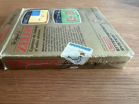 Nintendo NES - the Legend of Zelda - Bienengr&auml;ber European Short Box - CIB OVP
